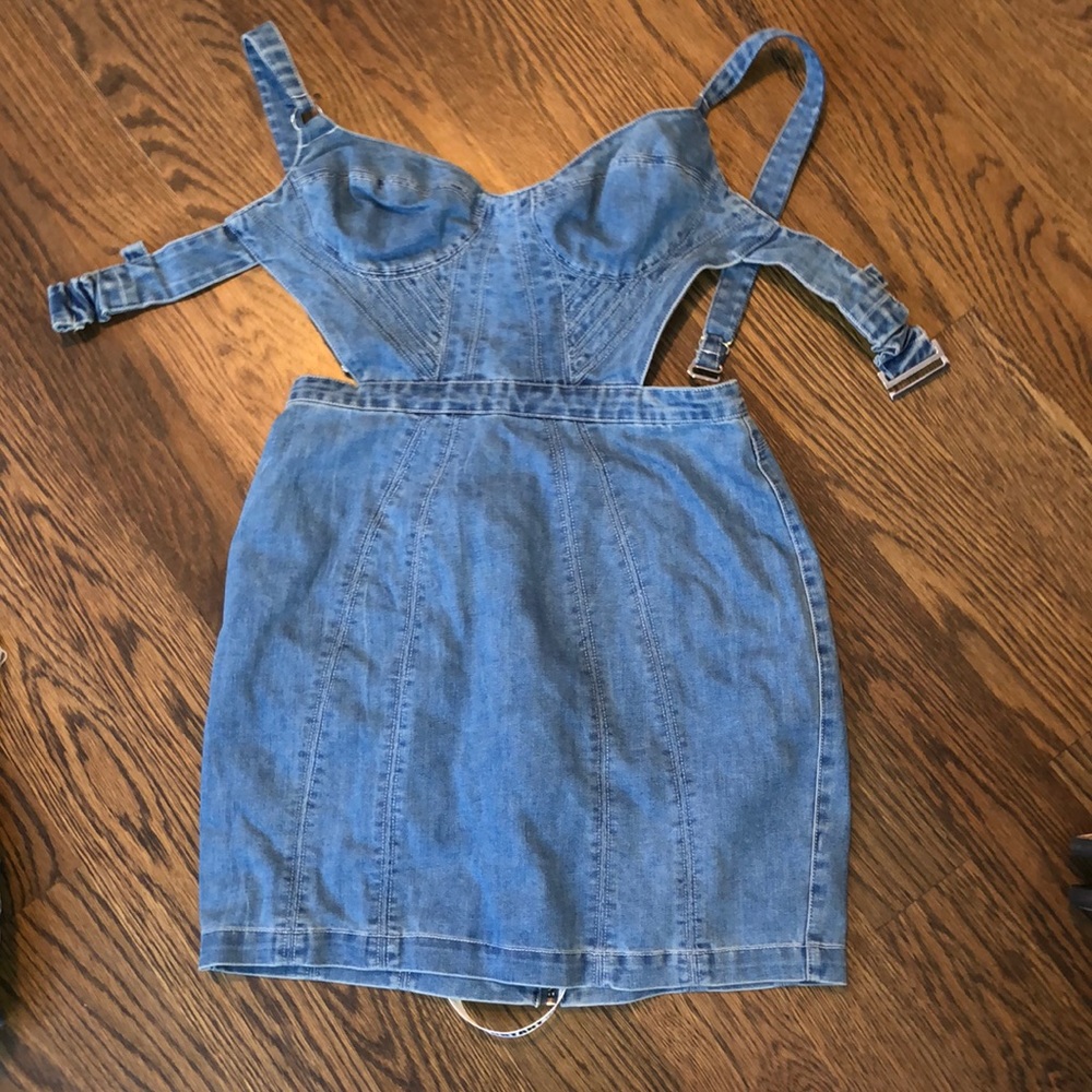 Denim dress